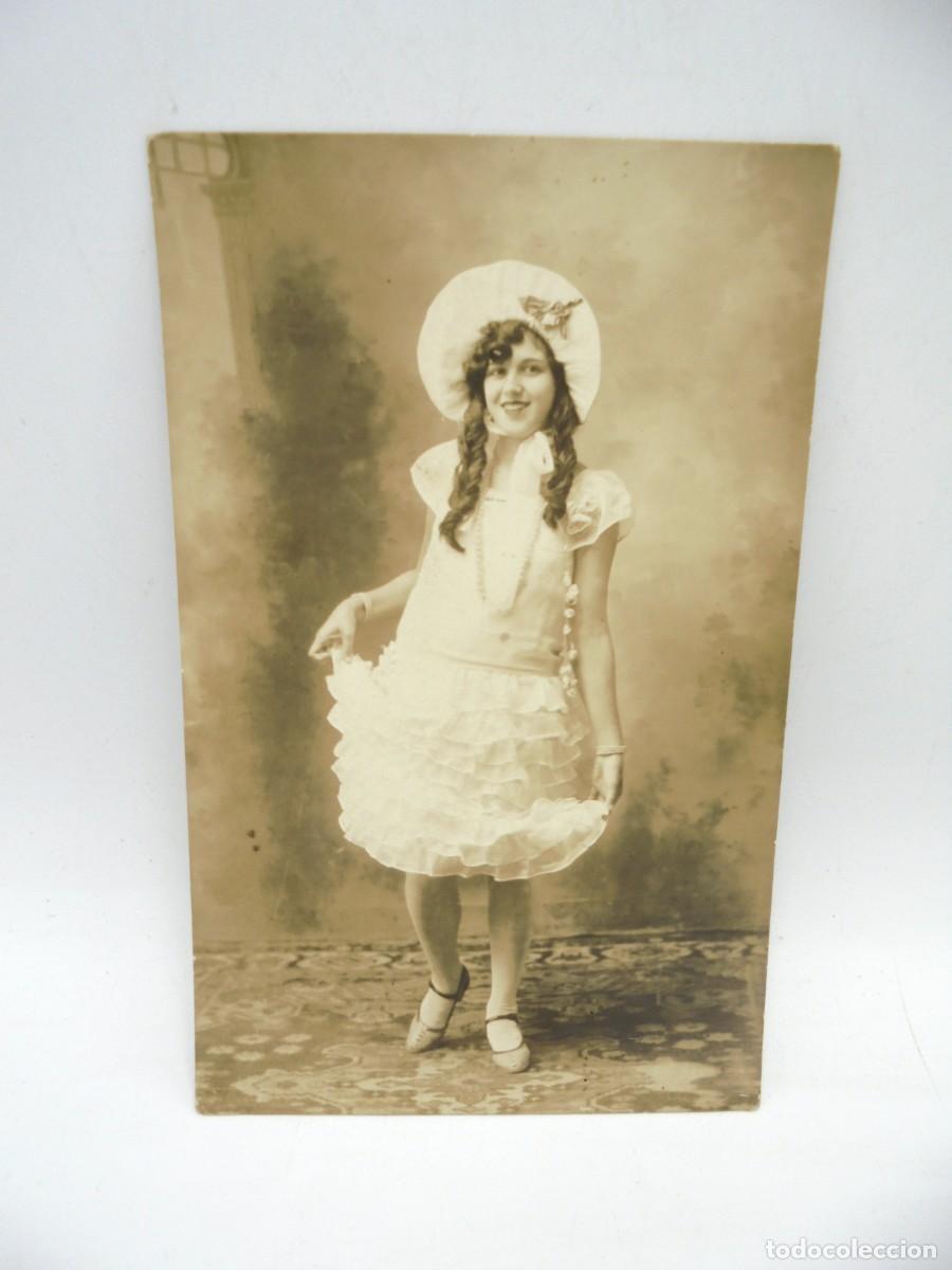 Postcards: CUBA. TARJETA POSTAL ANTIGUA FOTOGRAFICA. NI&Ntilde;A ELEGANTE. 1928.