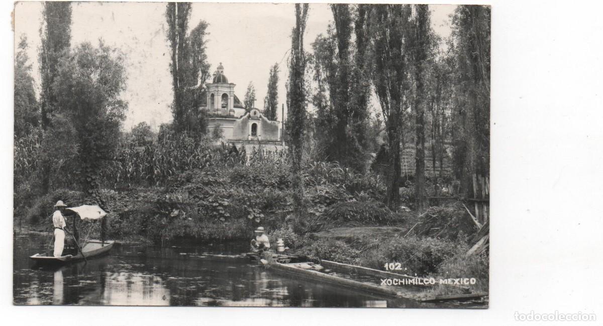 Postcards: POSTAL DE MEXICO -XOCHIMILCO