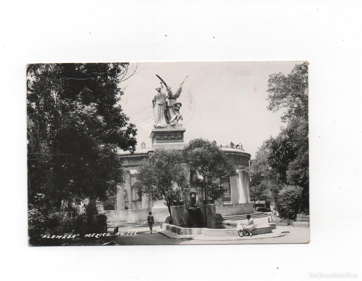 Postcards: POSTAL DE MEXICO -ALAMEDA