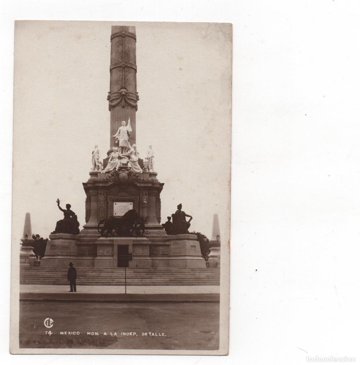 Postcards: POSTAL DE MEXICO -MONUMENTO A LA INDEPENDENCIA. DETALLE