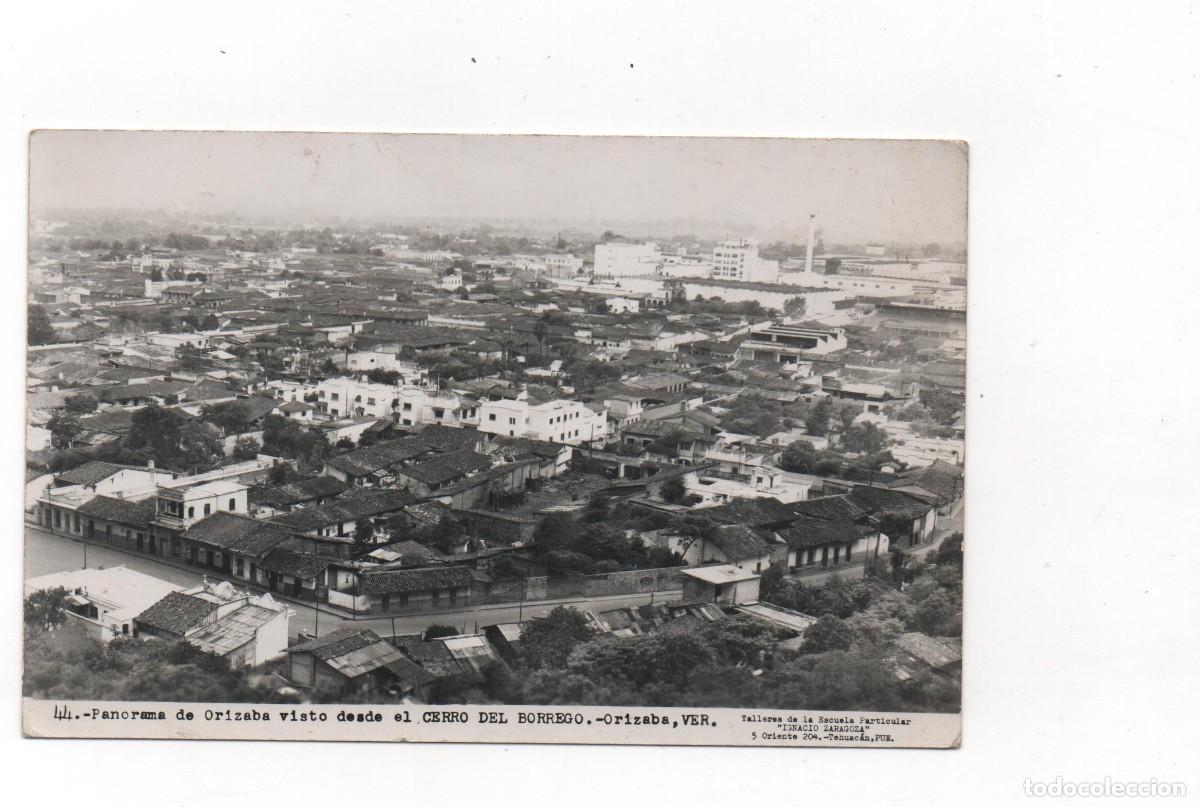 Postales: POSTAL DE MEXICO - PANORAMA DE ORIZABA VISTO DESDE EL CERRO DEL BORREGO