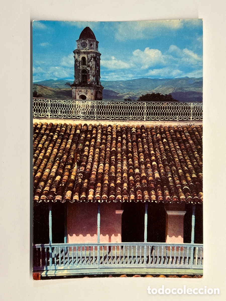 Postales: TRINIDAD, Cuba.. Postal No.39, Balcones de Trinidad. Las Villas Edic. Cubartimpex (h.1960?) S/C
