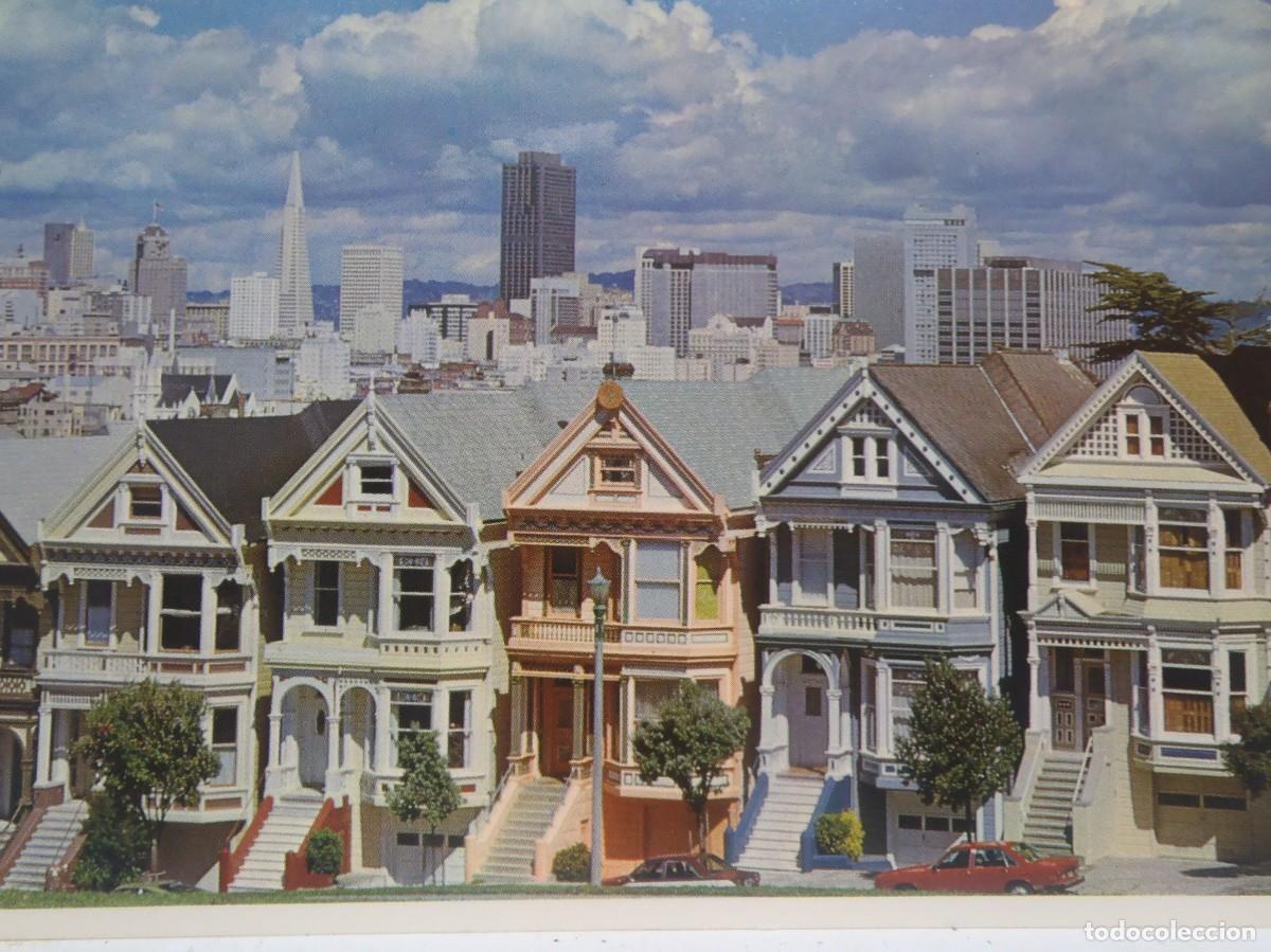 Postales: SAN FRANCISCO - CASAS VICTORIANAS