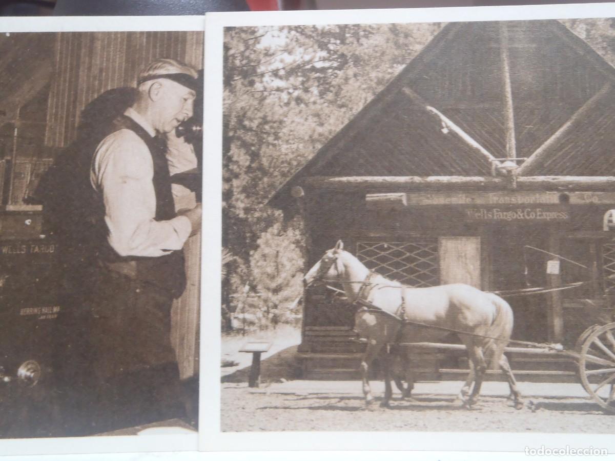 Postales: YOSEMITE NATIONAL PARK - TRANSPORTATION COMPANY OFFICE - LOTE DE 2