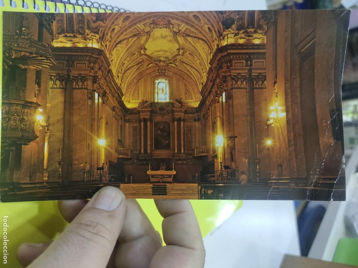 Postales: Postal ARGENTINA Ciudad de C&oacute;rdoba Interior de la Catedral escrita mal estado