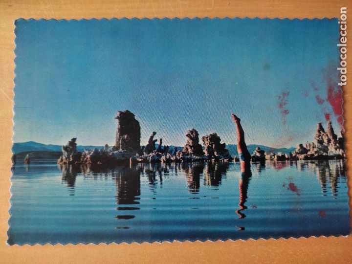 Postales: MONOSEE CALIFORNIA WISH YOU WERE HERE SC MANCHADA FRONTAL Y TRASERA POSTAL AMERIA