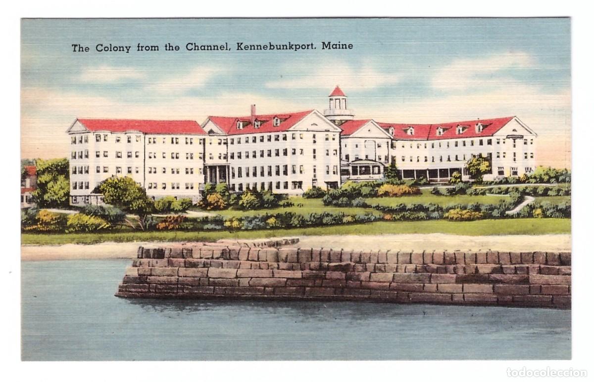 Postkarten: KENNEBUNKPORT (ESTADOS UNIDOS) &bull; THE COLONY FROM THE CHANNEL