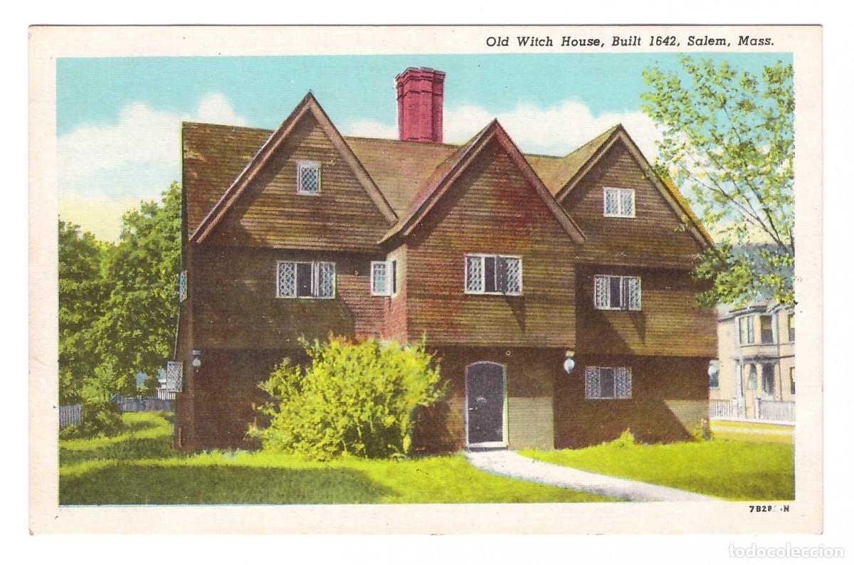 Postkarten: SALEM (ESTADOS UNIDOS) &bull; OLD WITCH HOUSE