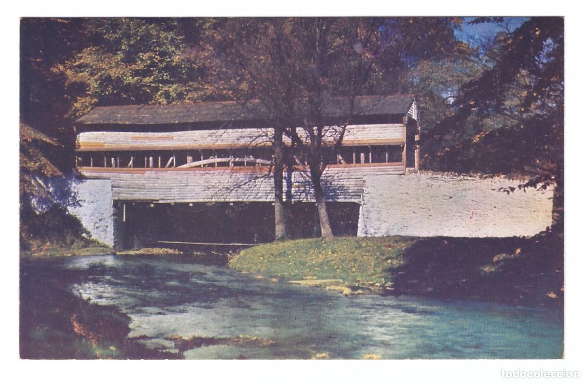 Postais: VALLEY FORGE (ESTADOS UNIDOS) &bull; OLD COVERED BRIDGE
