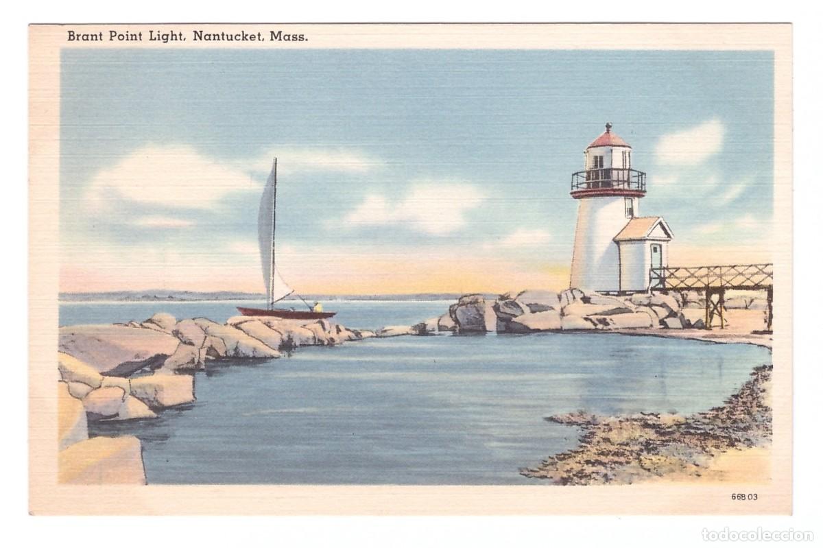 Postais: NANTUCKET (ESTADOS UNIDOS) &bull; BRAND POINT LIGHT