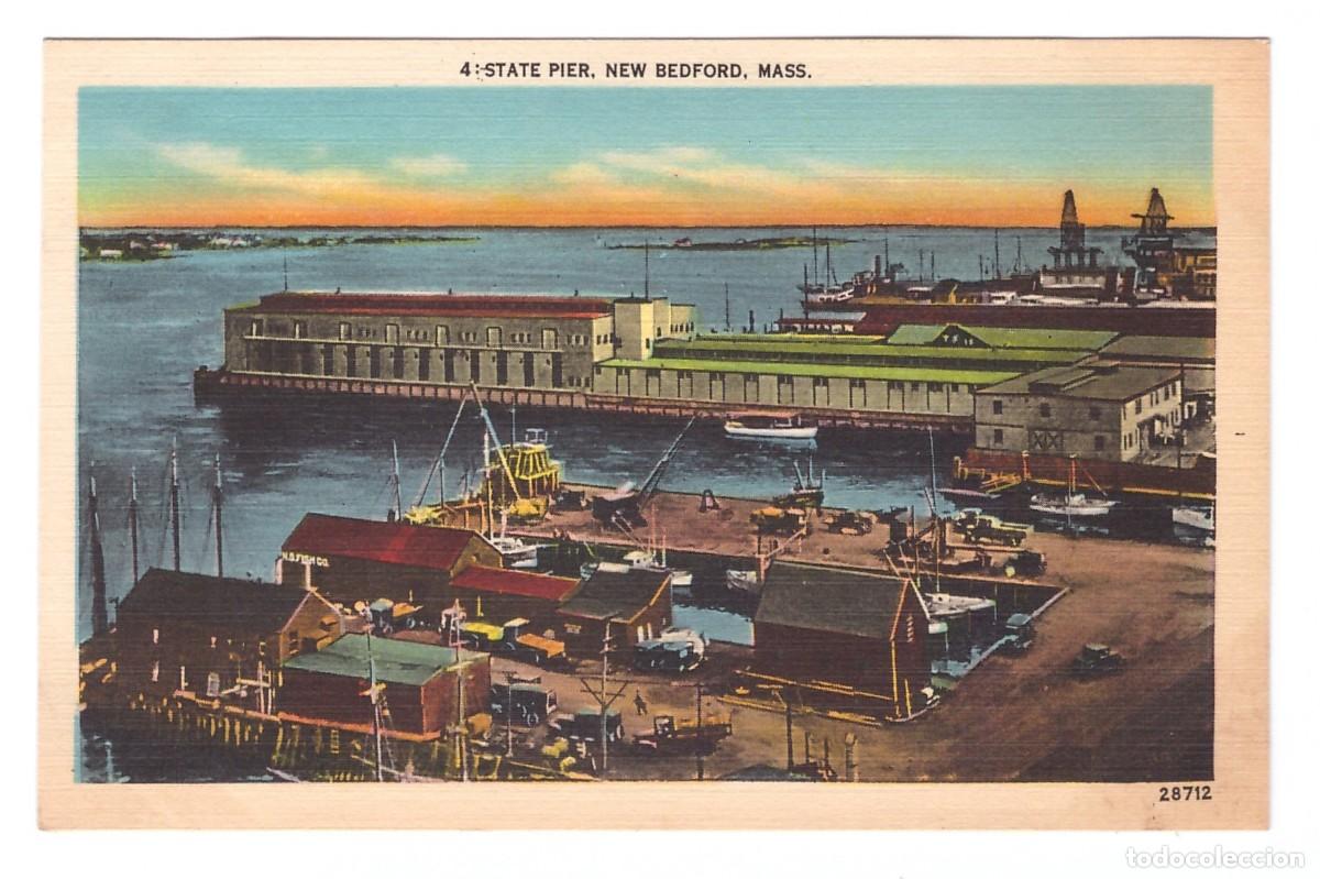 Postais: NEW BRADFORD (ESTADOS UNIDOS) &bull; STATE PIER