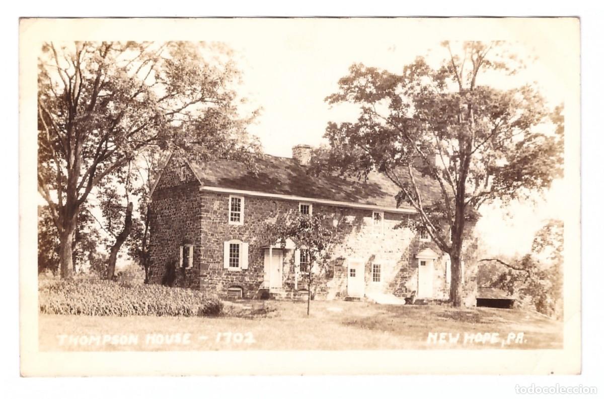 Postais: NEW HOPE (ESTADOS UNIDOS) &bull; THOMPSON HOUSE