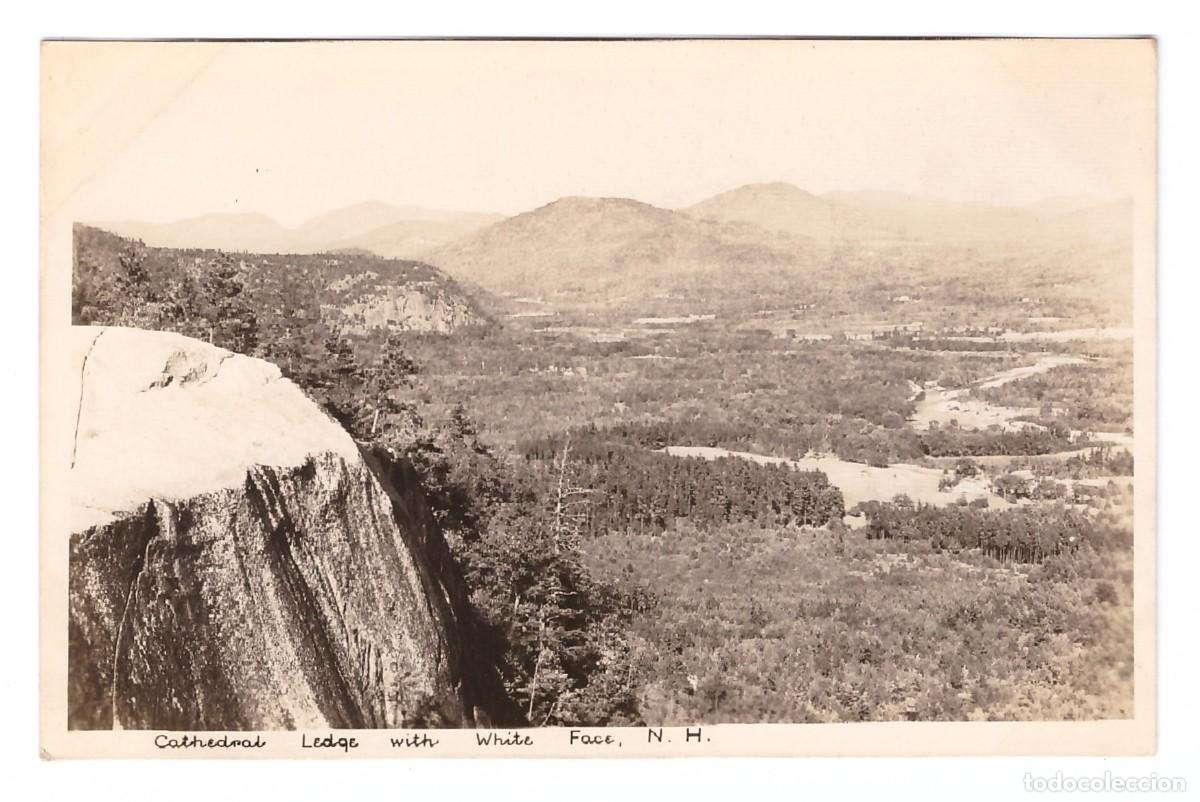 Postais: ECHO LAKE STATE PARK (ESTADOS UNIDOS) &bull; CATHEDRAL LEDGE WITH WHITE FACE