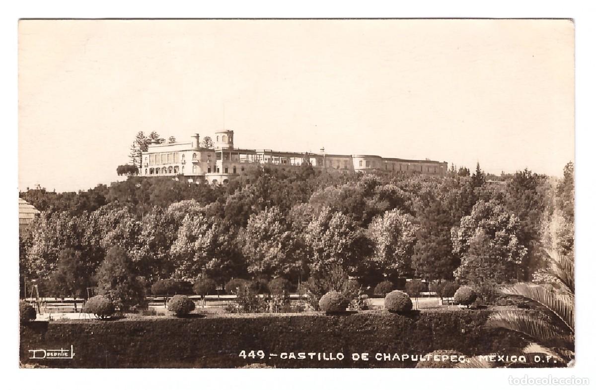 Postais: M&Eacute;XICO // M&Eacute;XICO D. F. // CASTILLO DE CHAPULTEPEC