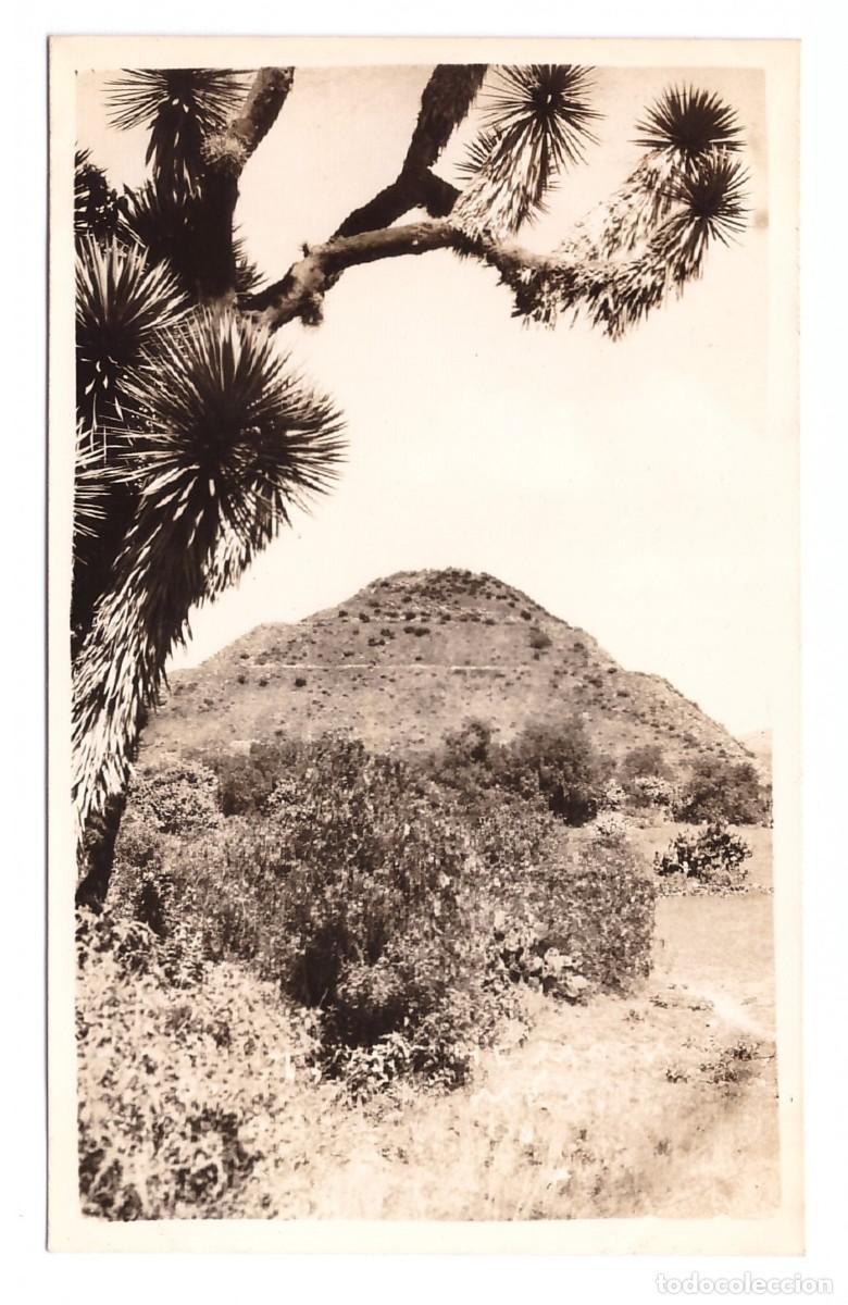 Postkarten: TEOTIHUACAN (M&Eacute;XICO) &bull; LA PIR&Aacute;MIDE DEL SOL