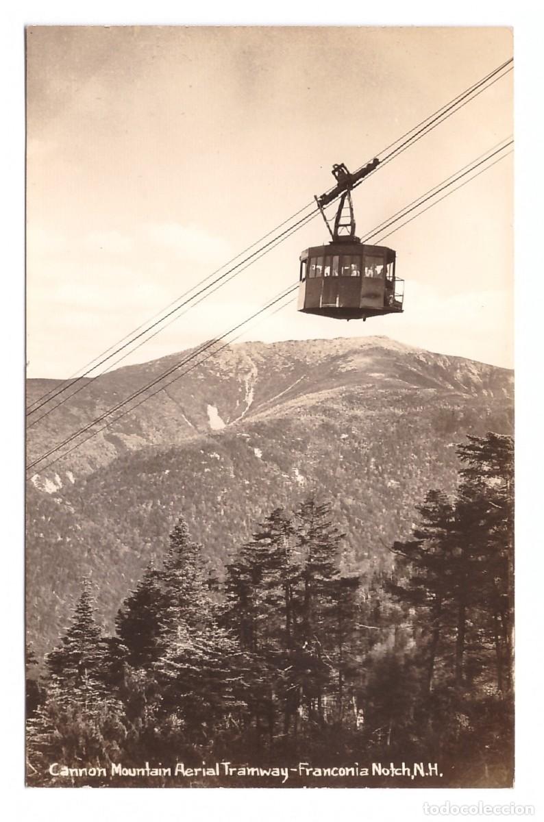 Postkarten: FRANCONIA NOTCH (ESTADOS UNIDOS) &bull; CANNON MOUNTAIN AERIAL TRAMWAY