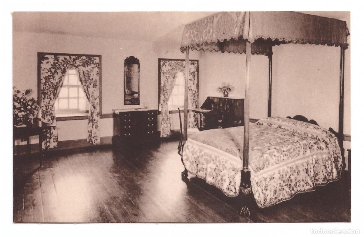 Postkarten: WESTMORELAND COUNTY (ESTADOS UNIDOS) &bull; STRATFORD HALL &bull; BLUE ROOM