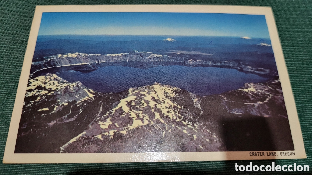 Postkarten: Tarjeta Postal Lake Oregon usada