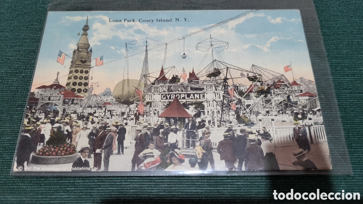 Postkarten: Tarjeta Postal Luna Park Coney lsland