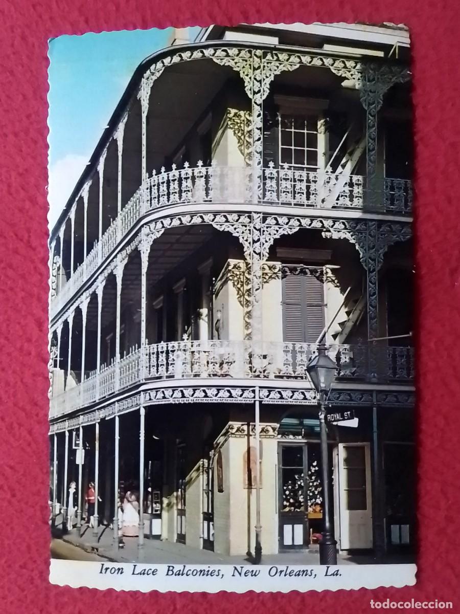 Cartoline: POSTAL POSTCARD NEW NUEVA ORLEANS LOUISIANA LUISIANA ESTADOS UNIDOS BALCONES IRON LACE BALCONIES VER