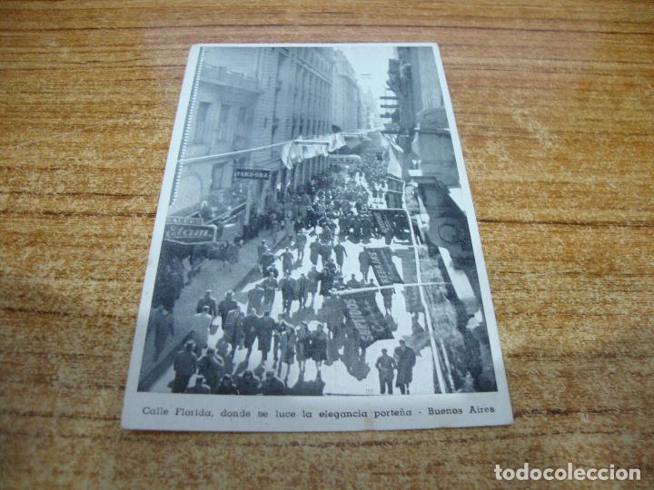 Postais: POSTAL NUEVA REPUBLICA ARGENTINA CALLE FLORIDA DONDE SE LUCE LA ELEGANCIA PORTE&Ntilde;A