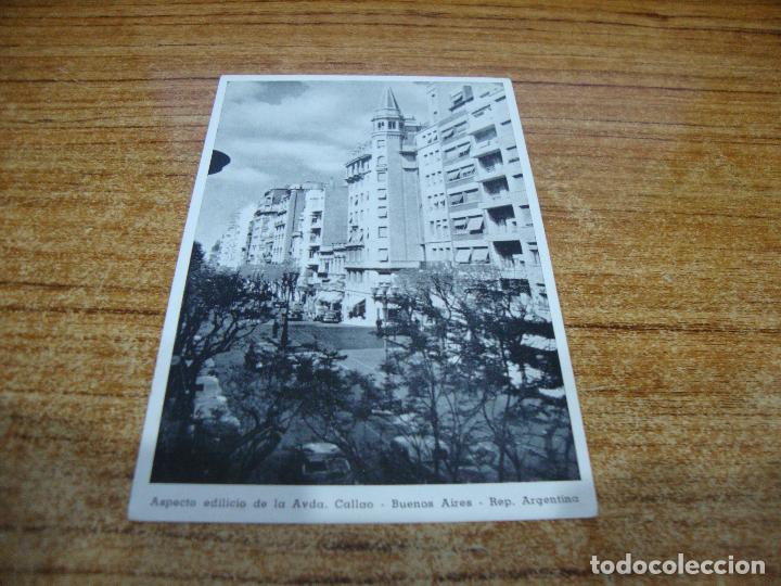Postais: POSTAL NUEVA REPUBLICA ARGENTINA BUENOS AIRES ASPECTO EDIFICIO AVDA CALLAO