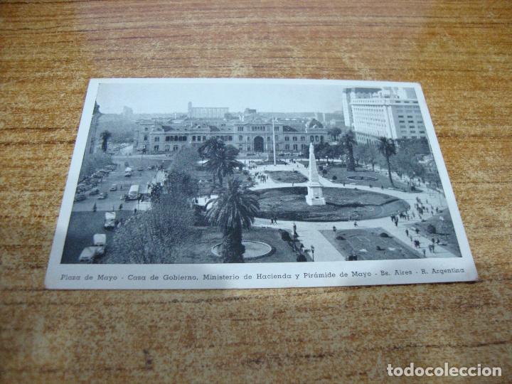 Postais: POSTAL NUEVA REPUBLICA ARGENTINA BUENOS AIRES PLAZA DE MAYO CASA DE GOBIERNO MINISTERIO HACIENDA Y P