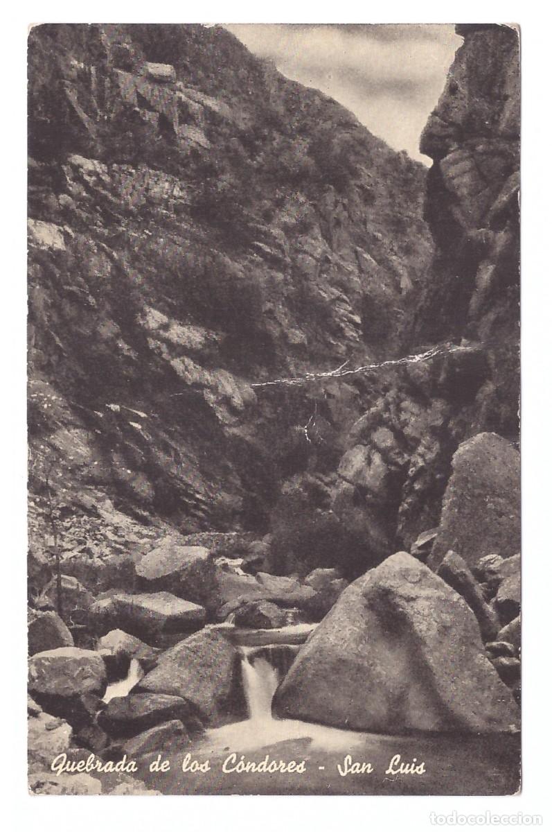Postais: SAN LUIS (ARGENTINA) &bull; QUEBRADA DE LOS C&Oacute;NDORES