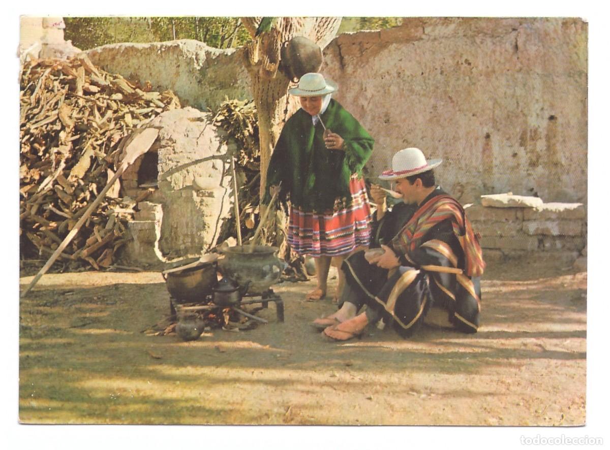 Postcards: ARGENTINA &bull; FLOKLORE DEL NORTE ARGENTINO &bull; COCINA AL AIRE LIBRE
