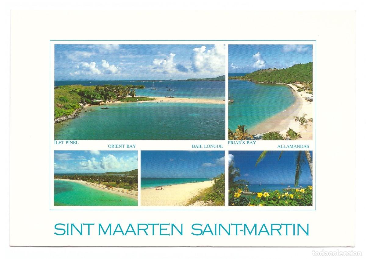 Postcards: SINT MAARTEN / SAINT-MARTIN (PA&Iacute;SES BAJOS / FRANCIA) &bull; THE FRIENDLY ISLAND
