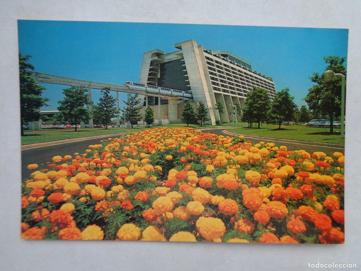 Postcards: POSTAL DE DISNEY WORLD ( DISNEYLANDIA ), ESTADOS UNIDOS, A&Ntilde;OS 60 : MONORAIL, ETC