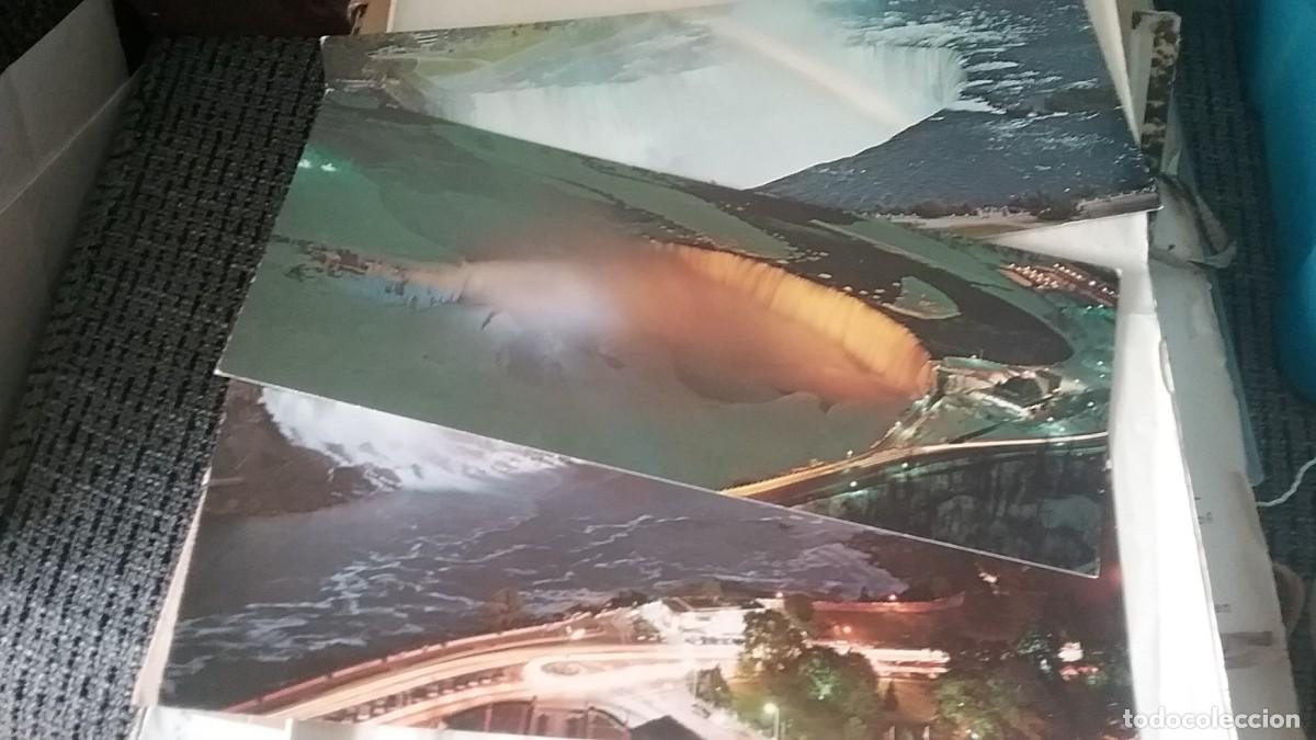 Cartoline: 3 postales alargadas cataratas niagara (746)