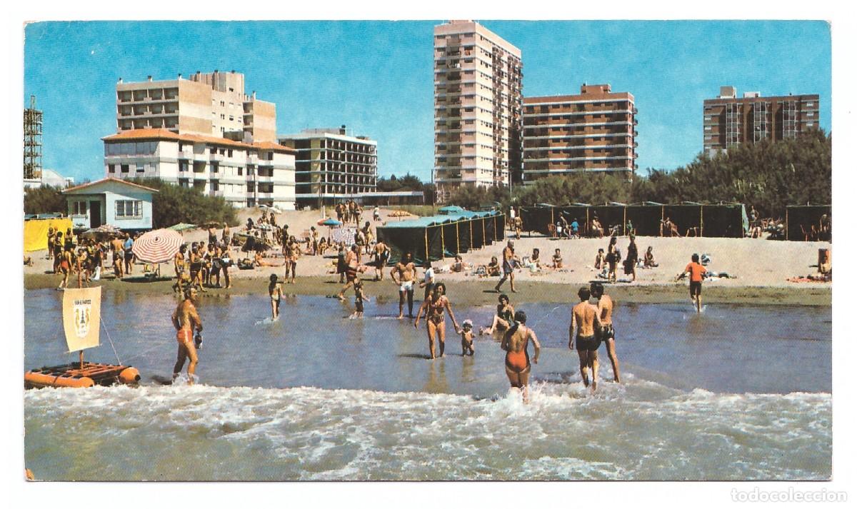 Postales: SAN BERNARDO (ARGENTINA) &bull; PLAYA Y EDIFICACI&Oacute;N - Foto 1