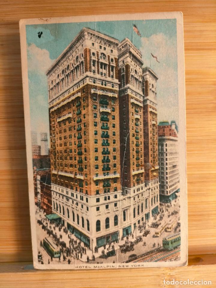 Cartes Postales: NEW YORK-HOTEL MCALPIN-POSTAL ANTIGUA-VER FOTOS-(102.541)