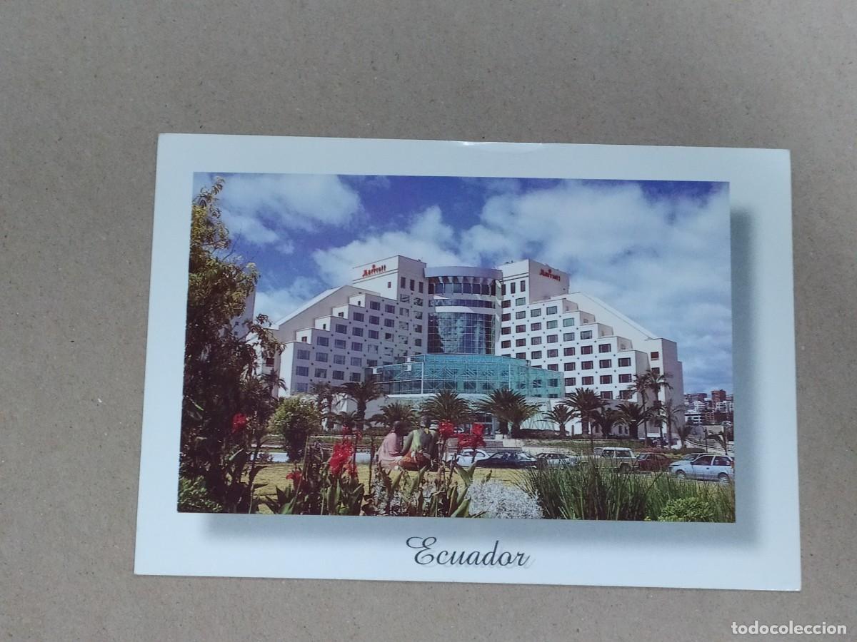 Postales: ECUADOR - QUITO - HOTEL MARRIOTT - CIRCULADA - Foto 1