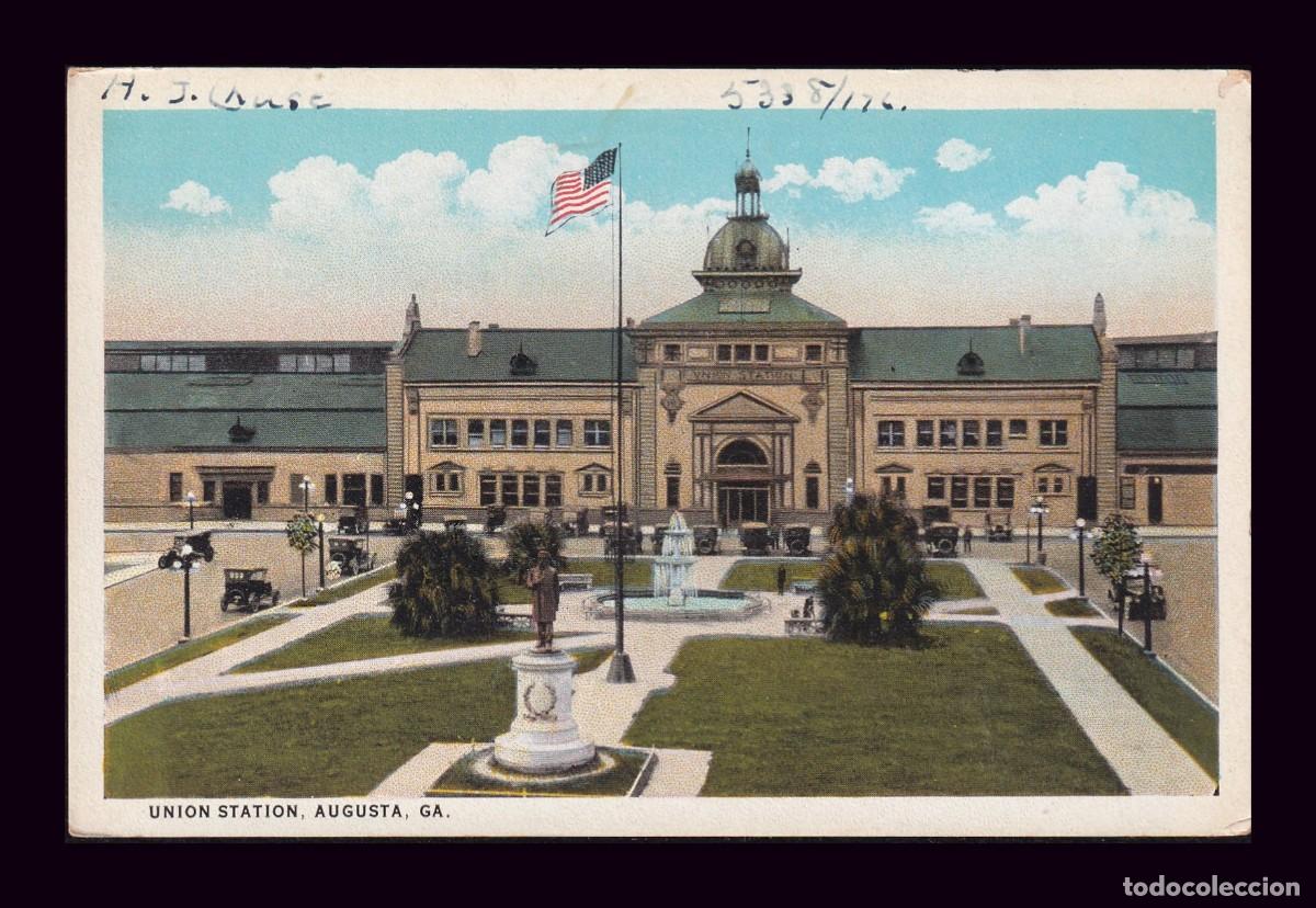 Postcards: Antigua Postal Augusta Union Station