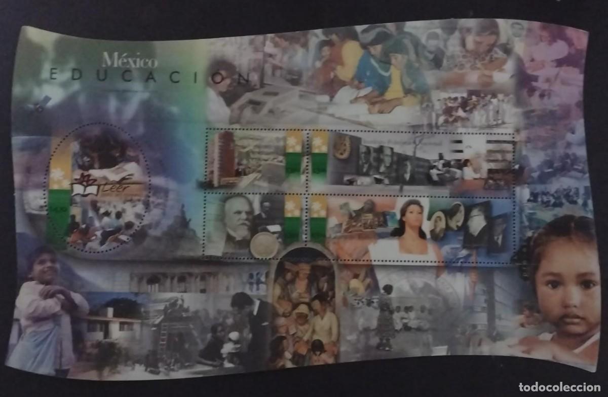 Postkarten: BD)MEXICO, CHARACTERS, MEXICAN EDUCATION, MNH