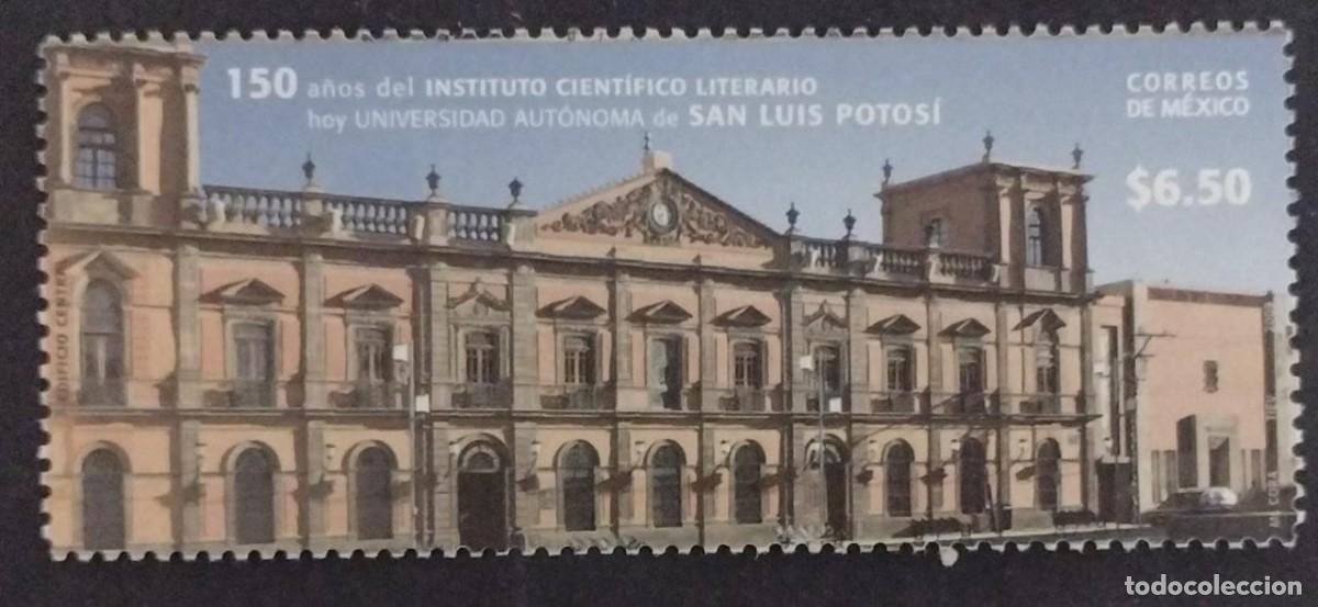 Postkarten: BD)MEXICO, CENTRAL BUILDING OF THE UASLP POTOSI, 150 YEARS OF THE CURRENT SCIENTIFIC AND LITERARY IN
