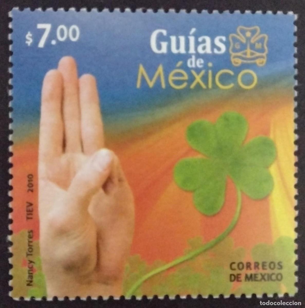 Postcards: BD)2010. MEXICO, MEXICO GUIDES, NANCY TORRES, TREBOL, MNH