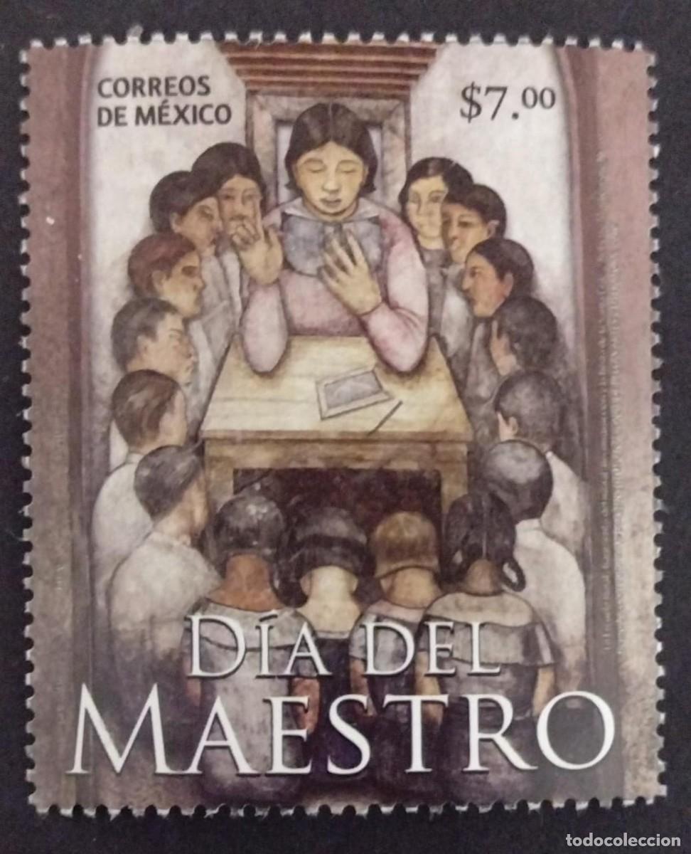 Postcards: BD) MEXICO, TEACHER'S DAY, MNH