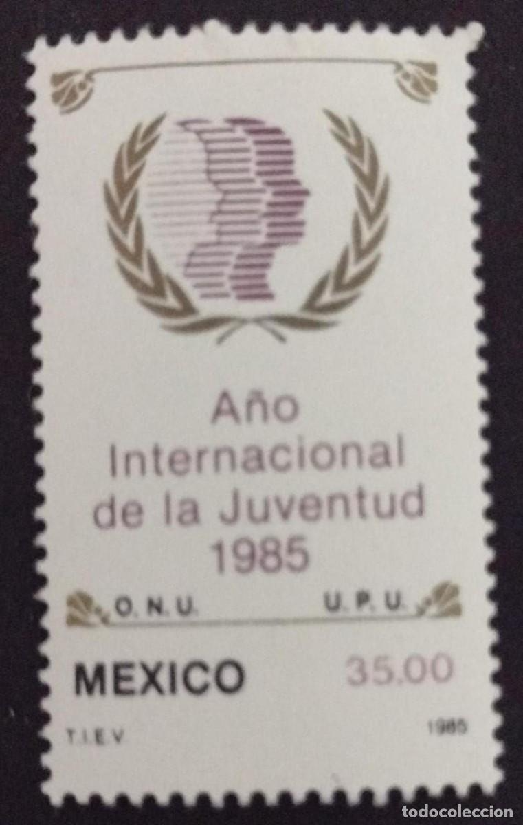 Postcards: BD) 1985, MEXICO, INTERNATIONAL YEAR OF YOUTH, MNH