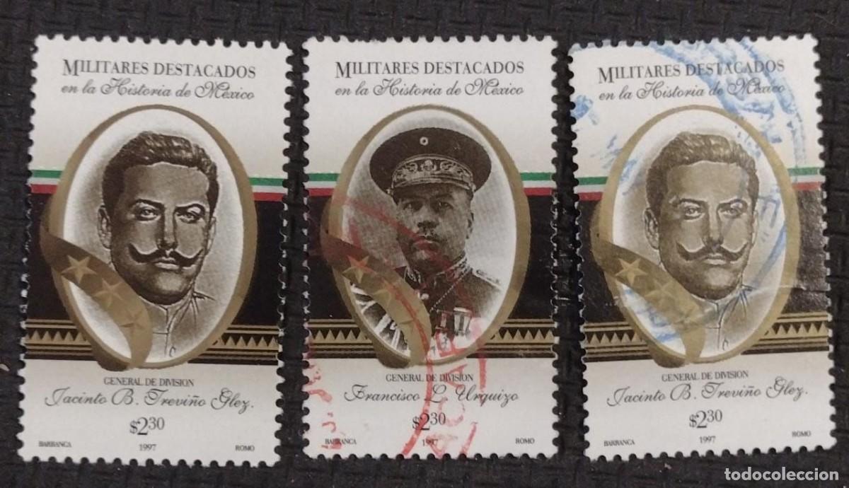 Postcards: BD) 1997. MEXICO, OUTSTANDING MILITARY IN THE HISTORY OF MEXICO, USED