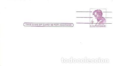 Postales: Estados Unidos ** &Tarjeta de Franqueo Prepago 4c (876688)