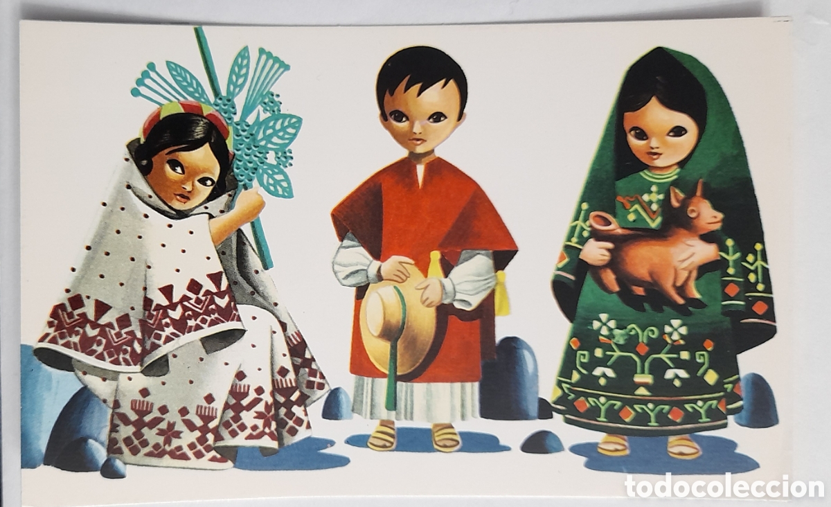 Postales: TIPOS MEXICANOS DE PUE., M&Eacute;XICO