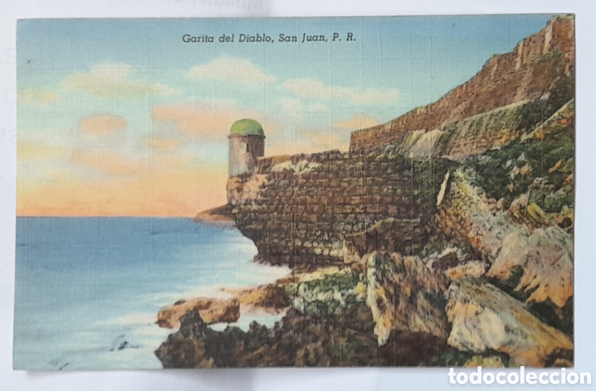 Postales: Postal de SAN JUAN DE PUERTO RICO. GARITA DEL DIABLO