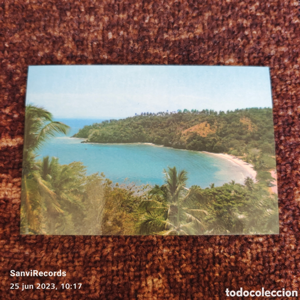 Cartoline: POSTAL: PLAYA PUERTO ESCONDIDO, SAMAN&Aacute; (REP&Uacute;BLICA DOMINICANA)