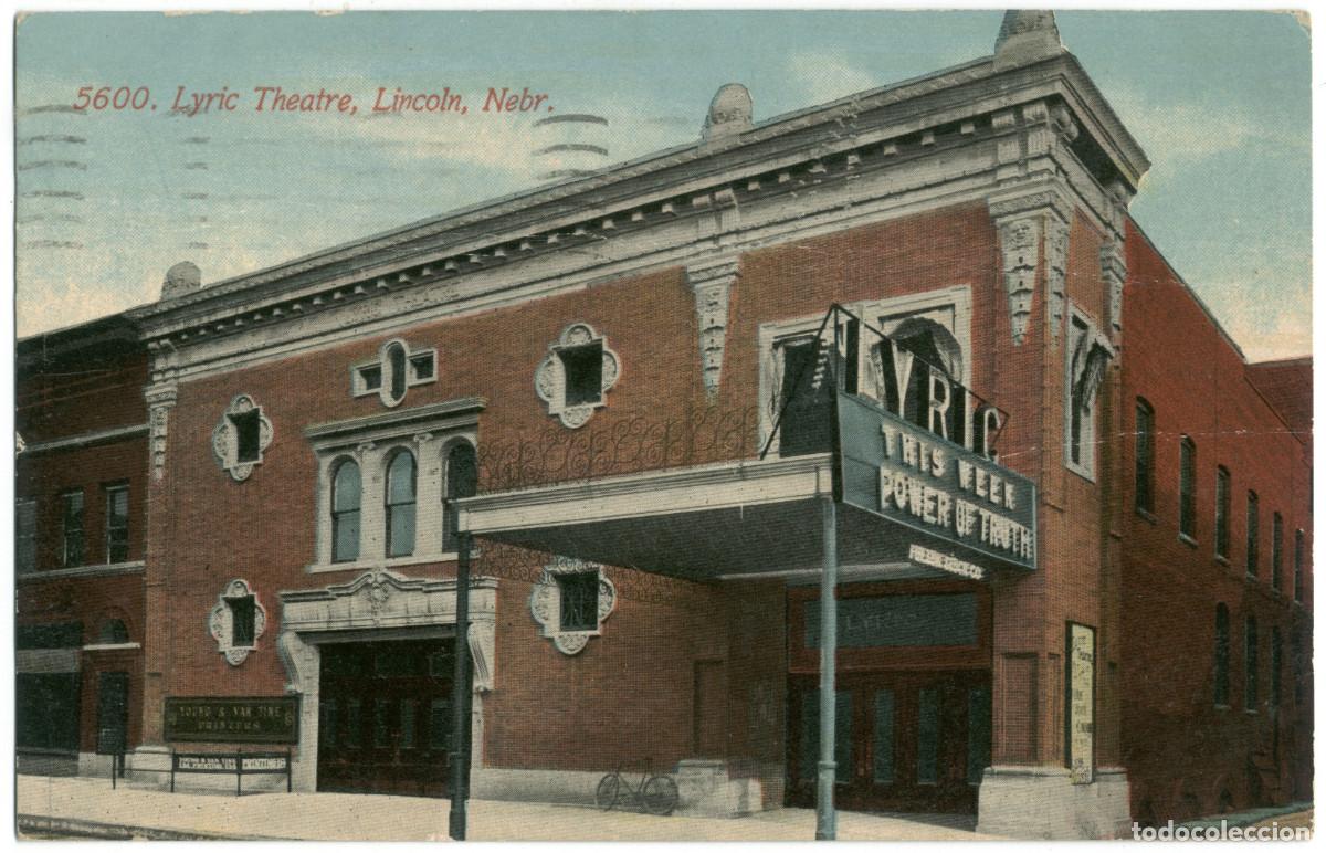 Cartoline: LINCOLN (Nebraska)_Lyric Theatre_Sin datos