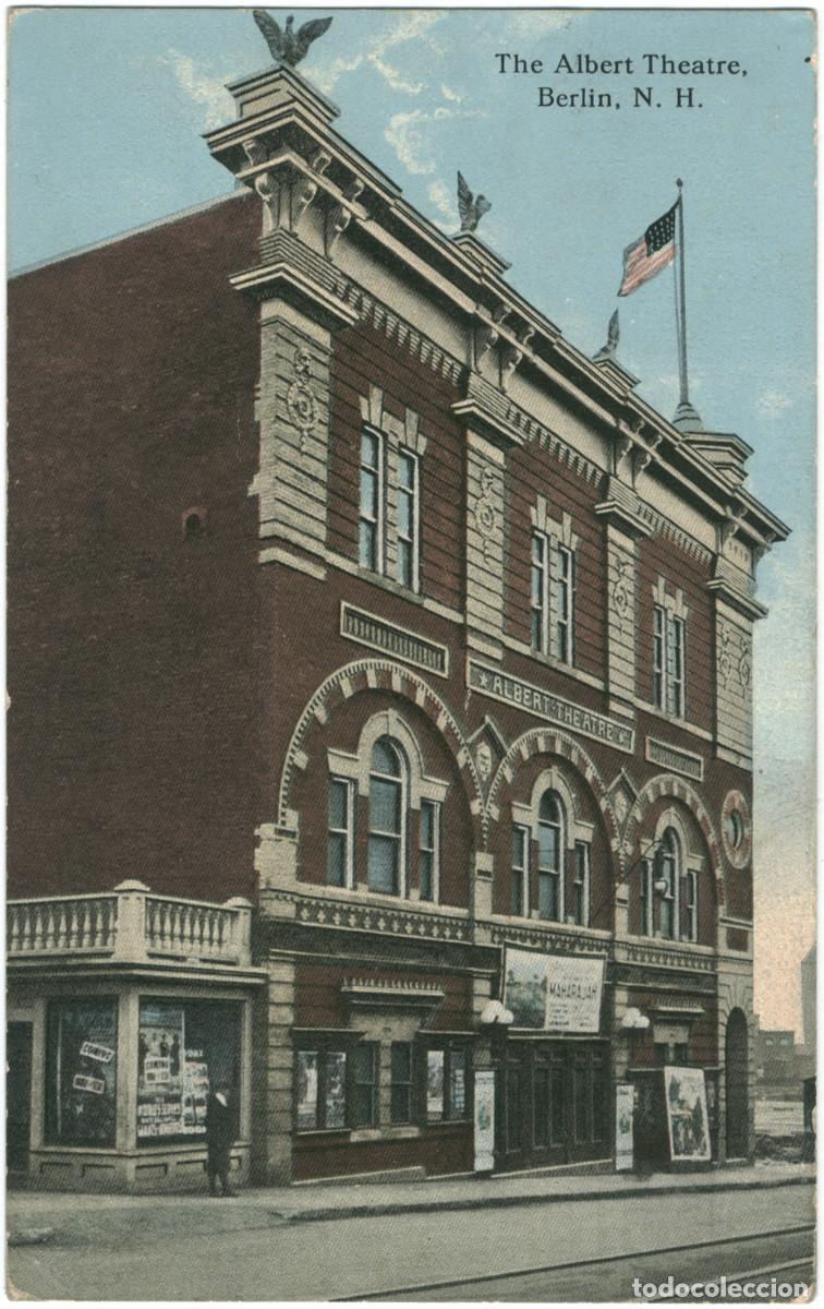 Cartoline: BERLIN (New Hampshire)_Albert Theatre_C.T. Photochrom