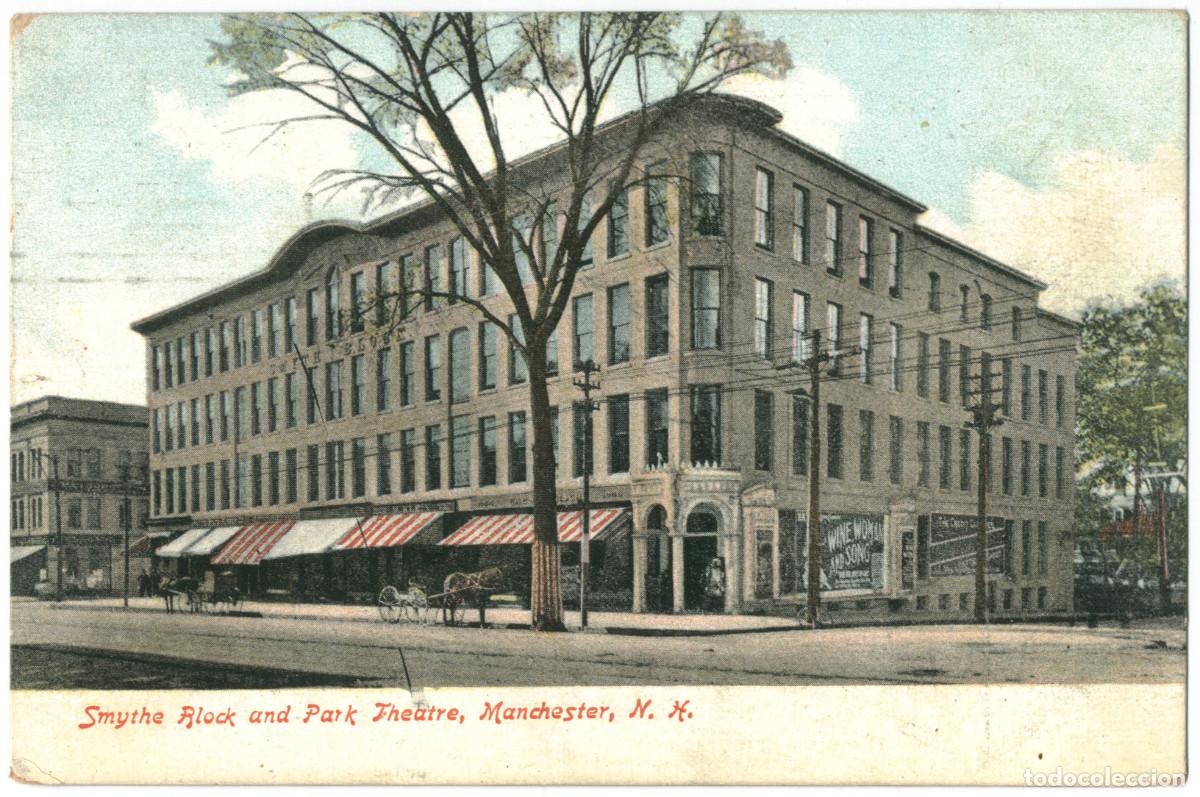 Cartoline: MANCHESTER (New Hampshire)_Park Theatre_Metropolitan News