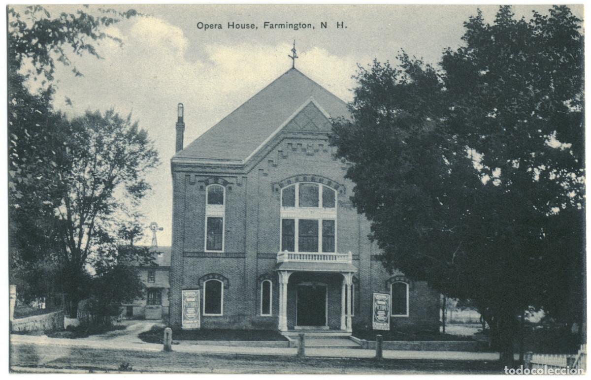 Cartoline: FARMINGTON (New Hampshire)_Opera House_R.A. Ferretti